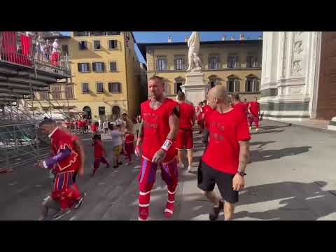 Calcio storico fiorentino ☀️❤️🦍