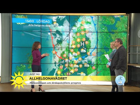 Meteorologen om allhelgonavädret: ”Ganska klart och inte samma dimläge” - Nyhetsmorgon (TV4)