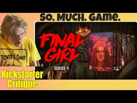 Final Girl Series 4 - The Ultimate Solo game? - Kickstarter Critique Review