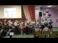 Последний звонок 2015 Речь родителей, песня учителям, выступление 4А 