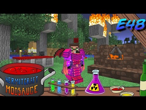 Minecraft Mods - ModSauce - WITCHERY ALTAR!!! ( Hermitcraft Modded Minecraft E48 )
