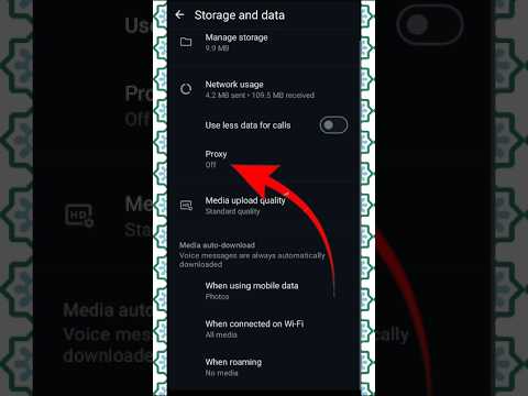 proxy settings in Whatsapp / proxy tutorial #whatsapp #short #proxy #shortsviral