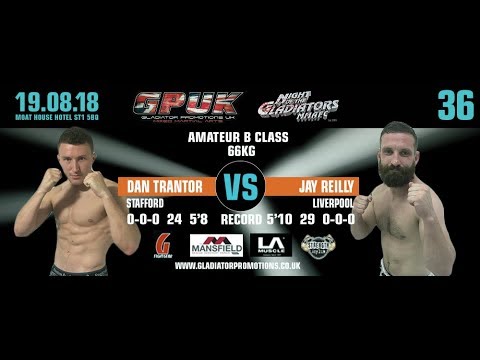 GPUK - Night Of The Gladiators 36 - Dan Trantor vs Jay Reilly
