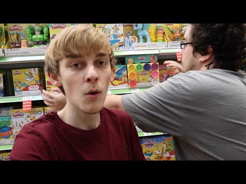 LOGAN BUYS ALL THE PLAY-DOH AT TOYS R US!!