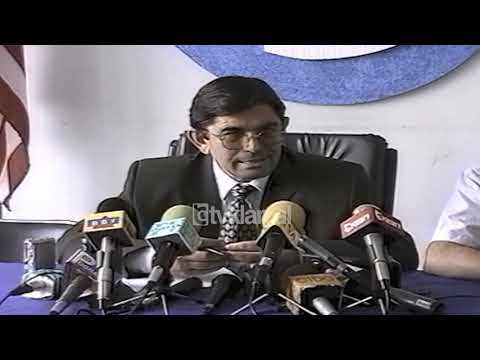 Jemin Gjana deklarate  per vjedhjen e thesarit (20 Maj 2000)