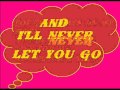 Steelheart - I'll Never let You Go Lyrics 