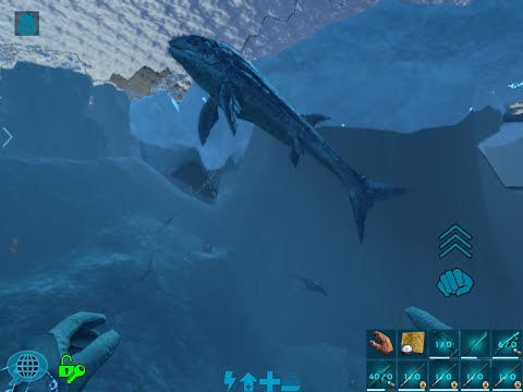 Ark Survival Evolved Mobile - Season 4 Ep32 - Taming a Basilosaurus and Base Update