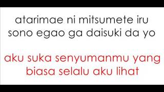 Kana Nishino - Suki Lyrics and Indonesian Translation