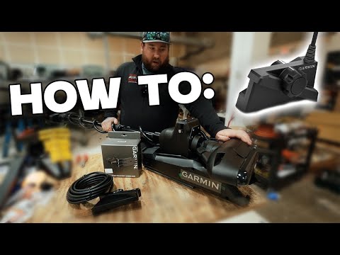 How To Mount a Garmin LVS34 to a Garmin Kraken Trolling Motor