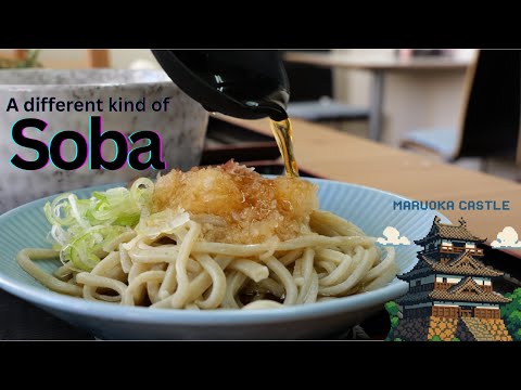 Udon Lovers Try this Soba! Maruoka, the place for soba lovers | Fukui