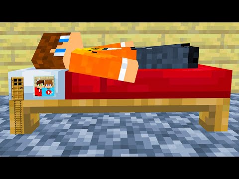 JAK Alek i Sebek ZBUDOWALI DOM WEWNĄTRZ ŁÓŻKA SmileSlow w Minecraft!