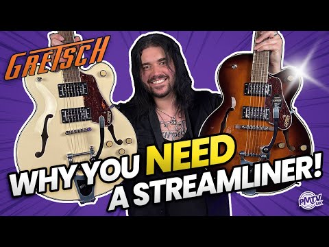 Every Guitarist Needs A Gretsch Streamliner! - Vintage Gretsch Style, Versatile, & Affordable!