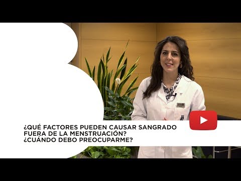 ¿Qué factores pueden causar sangrado fuera de la menstruación?