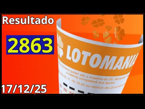 Lotomania Concurso 2863 – Resultado Lotomania Concurso 2863