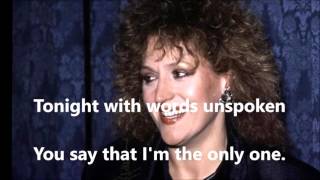 Will You Love Me Tomorrow   BARBARA DICKSON (with lyrics)