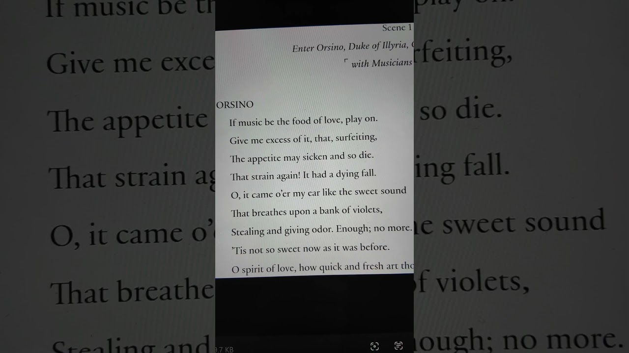 Twelfth Night Short No. 1