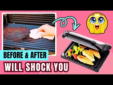How to Clean Your George Foreman Grill FAST & Easy