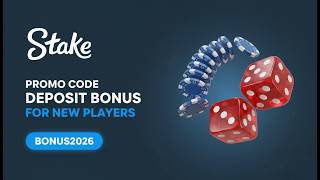 Stake Promo Code "BONUS2026" — Welcome Match & Rewards Package