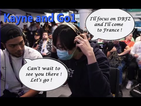 [Short] GO1 is back in DBFZ?? - GO1 talking to Kayne and Wade after the VSFightingX tournament