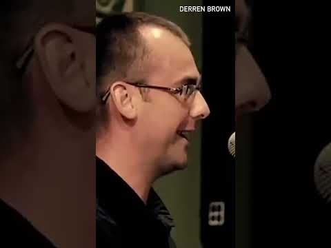 Derren Brown was NOT expecting this audience confession! 😂 #DerrenBrown #Mentalist #Illusionist