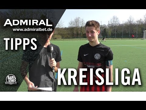 ADMIRAL-Tipps mit Kai Grossheim (FC Union Niederrad) - 28. Spieltag, Kreisliga A Frankfurt Südost