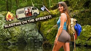 Camping Alone in My Van | From Hidden Creek to Sleeping on City Streets