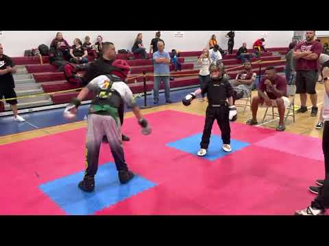 Teo Largent vs Blaze, Point Fighting, 10-11 Grand Champion