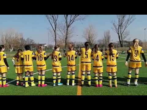 Under 13 F, Danone Cup, 4^ Giornata Fase Interprovinciale: Parma-Sassuolo "A", ingresso in campo