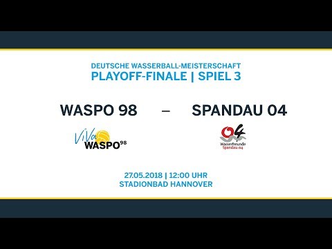 Deutsche Wasserball-Meisterschaft | Playoff Finale Spiel 3: Waspo 98 - Spandau 04