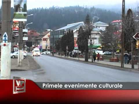 Primele evenimente culturale