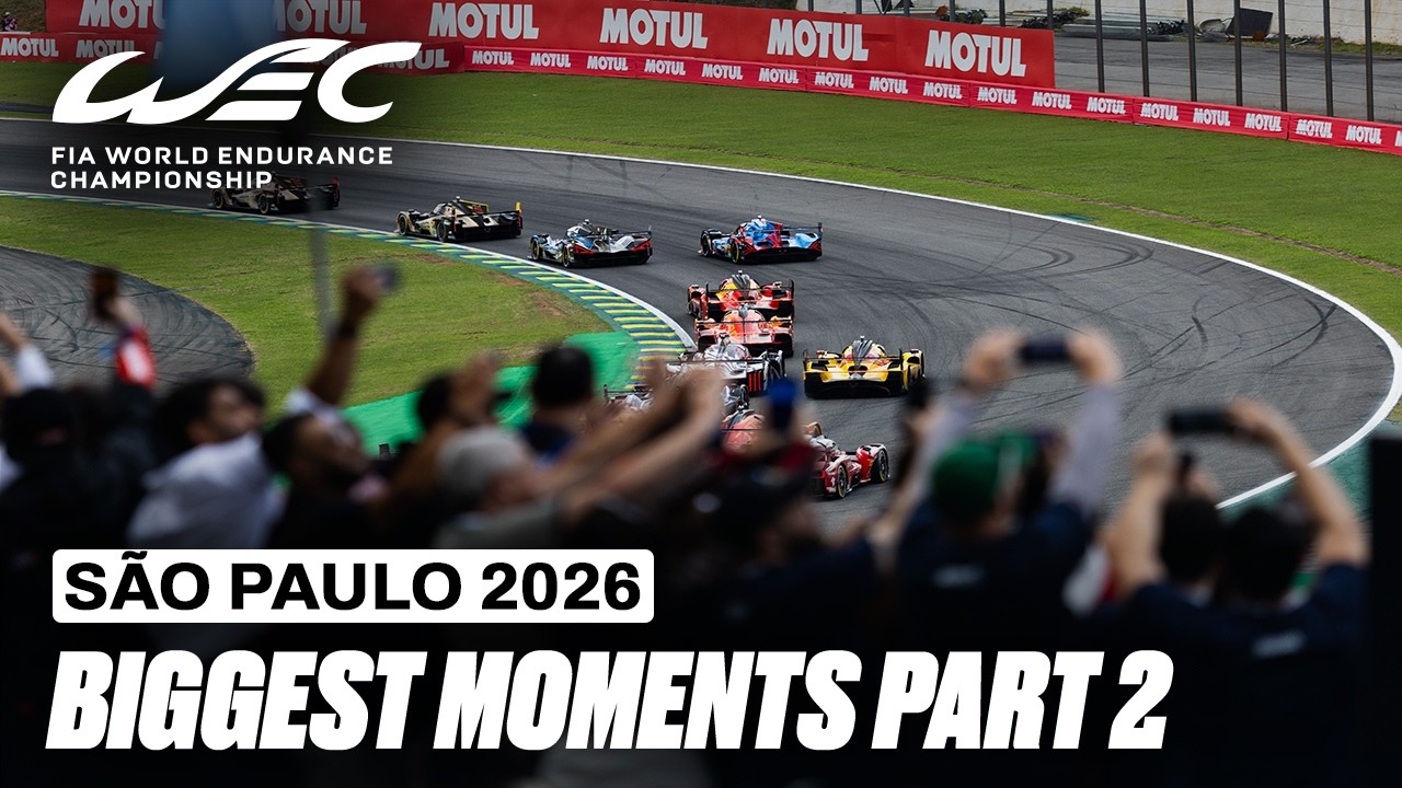Biggest Moments from São Paulo 2026 - Part 2 | Rolex 6 Hours of São Paulo 2026 | FIA WEC