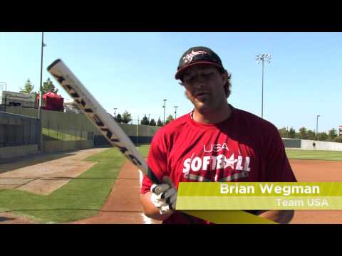 Brian Wegman Swings the Easton Synergy Tri-Zone Brian Wegman Slow Pitch Bat: SCN20BW- JustBats.com