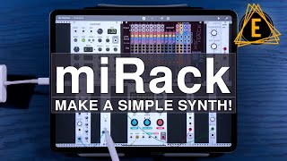 Video thumbnail for miRack - How To Make A Simple Synth - Beginner Friendly Tutorial! by Electronisounds Audio