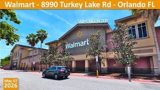 Walmart Supercenter at 8990 Turkey Lake Road - Orlando Florida - Shopping Store 4332