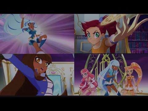 Lolirock - Season 2 Episode 11|Princesses Fanmade Transformations With New Soundtracks (Fanmade)
