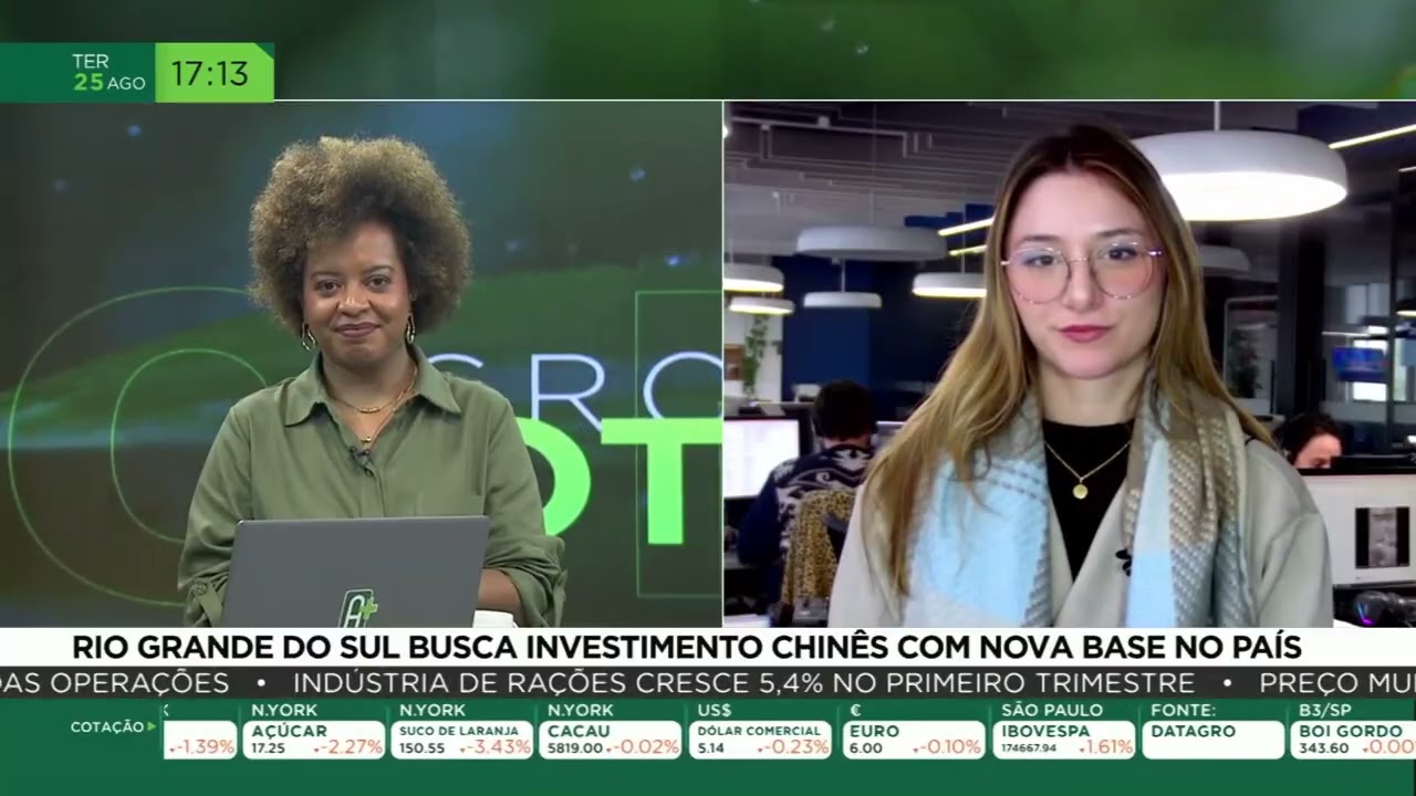 Rio Grande do Sul busca investimento chinês com nova base no país