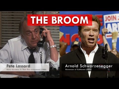 Bring me THE BROOM! - Police Academy 2 | Arnold Schwarzenegger