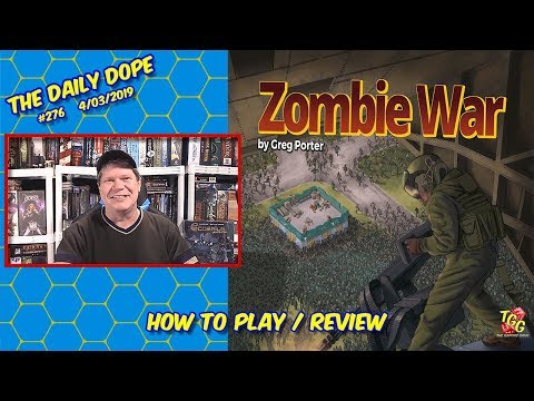  'Zombie War' How to Play and Review on The Daily Dope #276