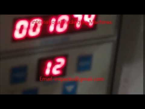 Tomato Sauce Pouch Packaging Machine