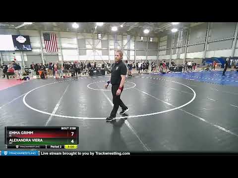 59 Lbs Champ. Round 1 - Emma Grimm, IA Vs Alexandra Viera, NY 08f4