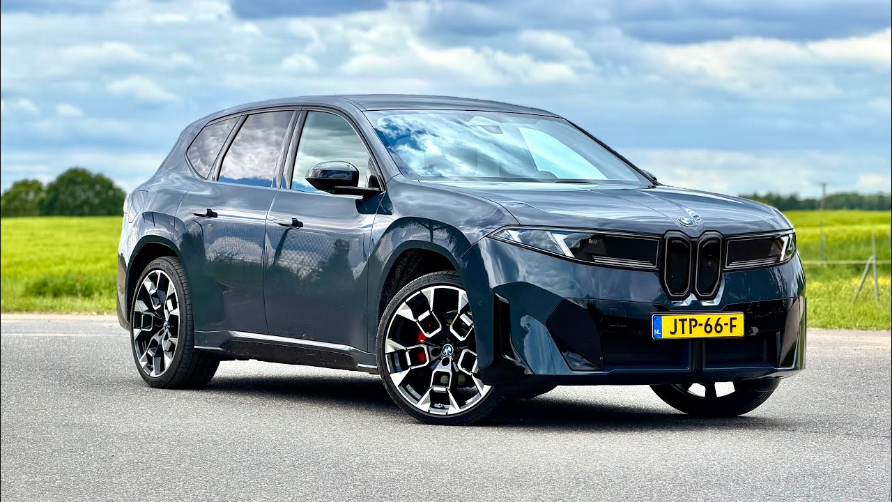 BMW iX3 50 // 0-100 100-200 & REVIEW on AUTOBAHN