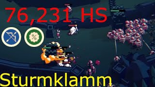 Thronefall | Sturmklamm | 76,231 High Score | 8 Mutators | v1.61