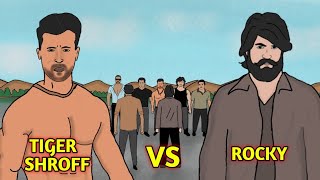 TIGER SHROFF VS ROCKY ( KGF ) || MAARI || YASH || NikoLandNB