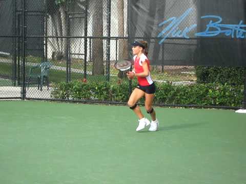 Mariya Shishkina playing U-12 Eddie Heer finals
