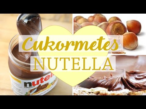 Cukormentes házi "nutella" - Recept!