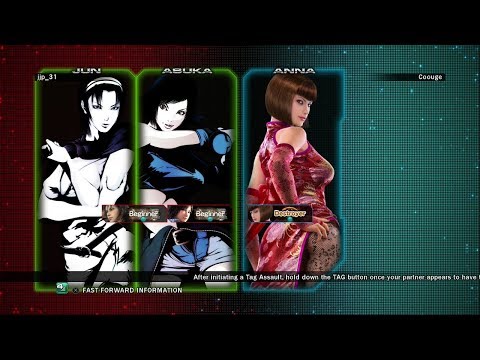 667 - Tekken Tag Tournament 2 - Coouge (Anna Williams) vs jjp_31 (Jun/Asuka)