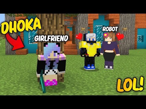 🤣I Silently Install This ROBOT Girl Mod To Breakup With My Girlfriend in Minecraft...
