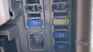 2012 Honda Odyssey Cigarette Lighter / Accessory Power Socket Fuse Repair
