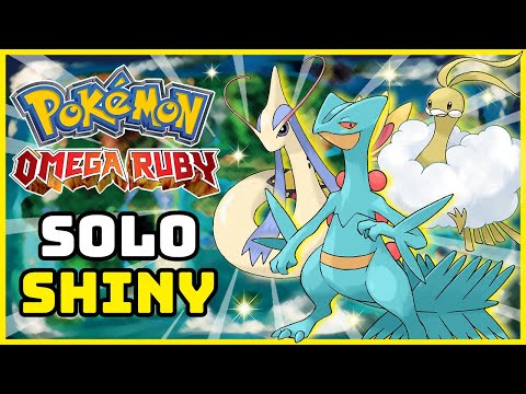 Pokémon Omega Ruby But I Can Only Use SHINY Pokémon!? (Not Mega Evolution) | Gran Autor.