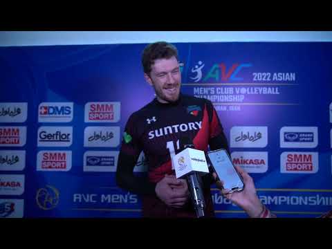 AVC Men's Club Volleyball Championship | Dmitriy Muserskiy Interview in the semi-final | En